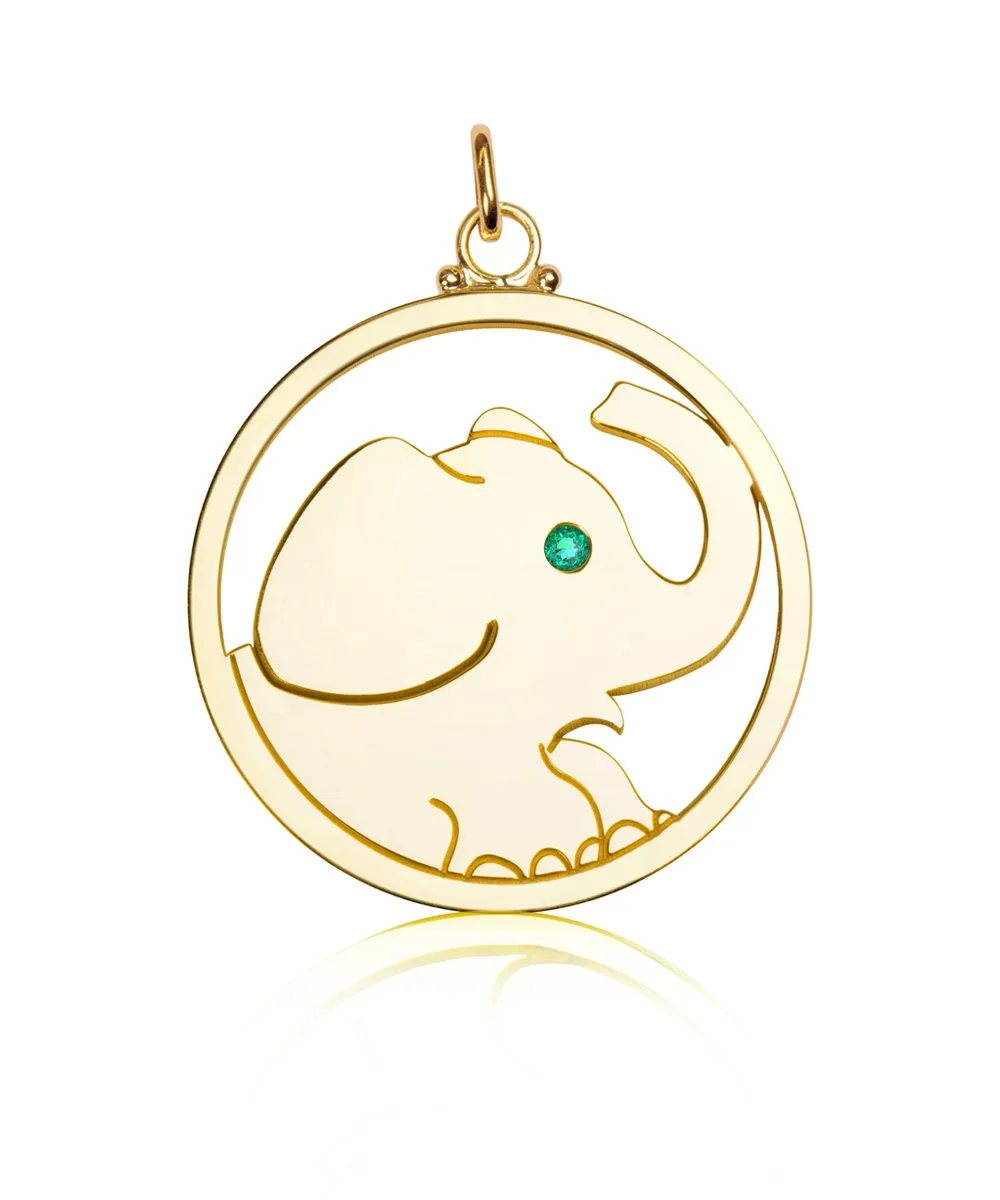 Medium Elephant Pendant