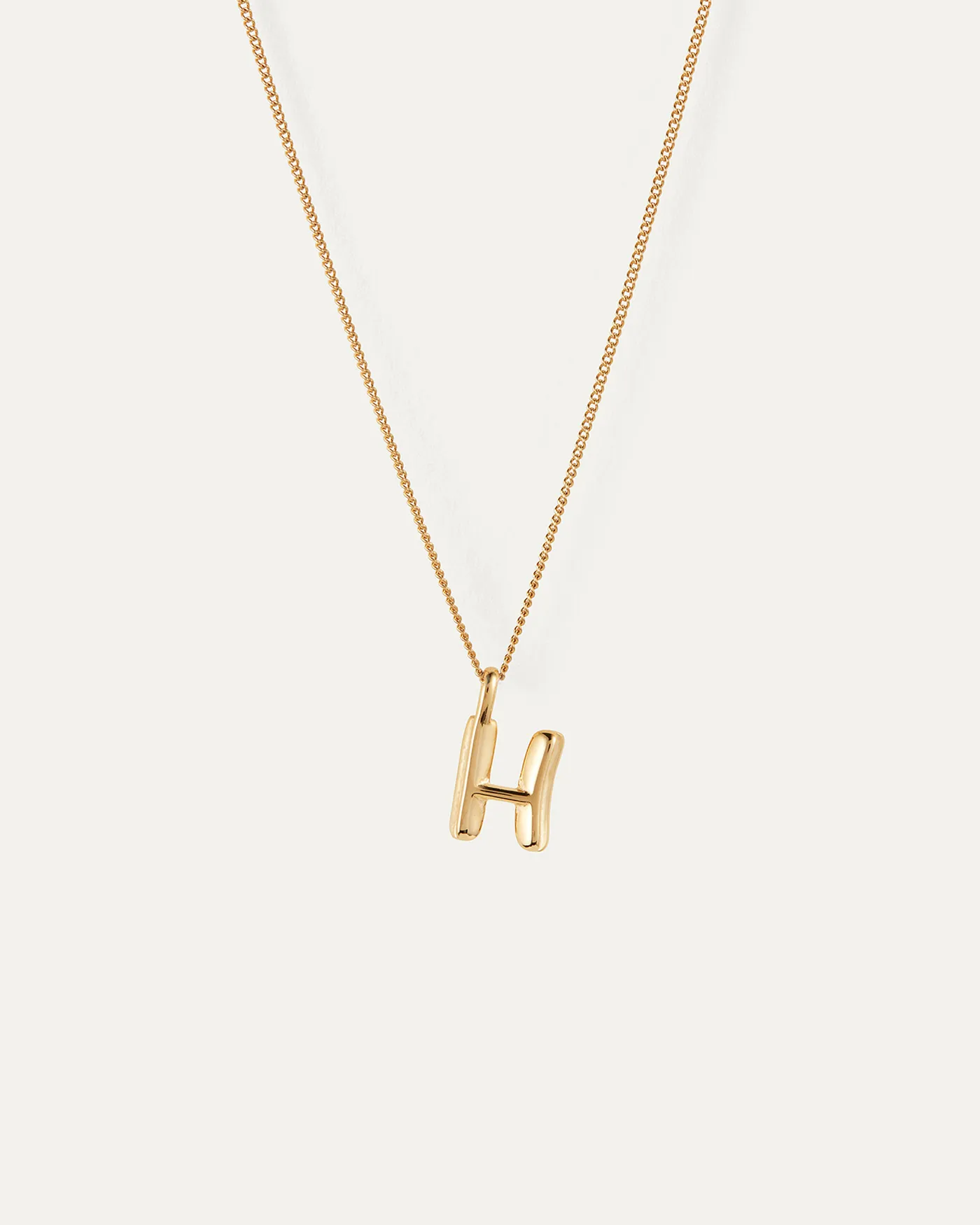 Monogram Necklace - H