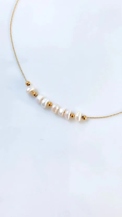 Multi Pearl Necklace