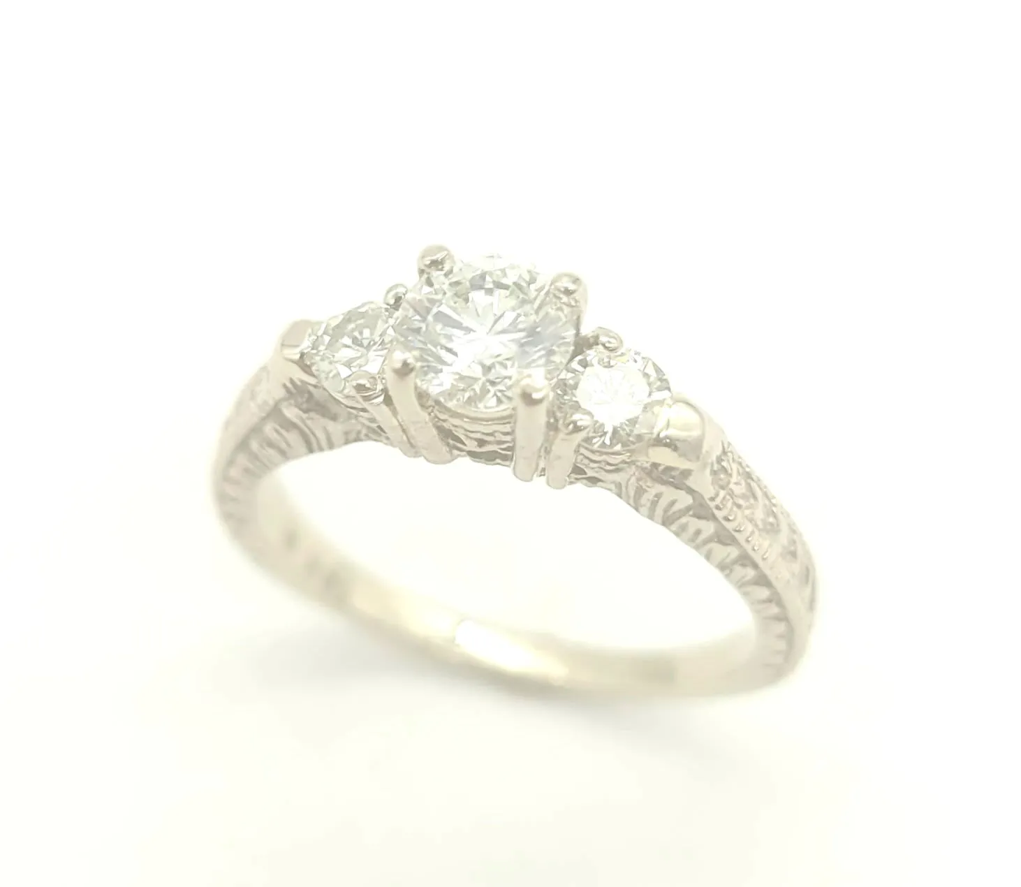 New 0.79 Carat Diamond Ring