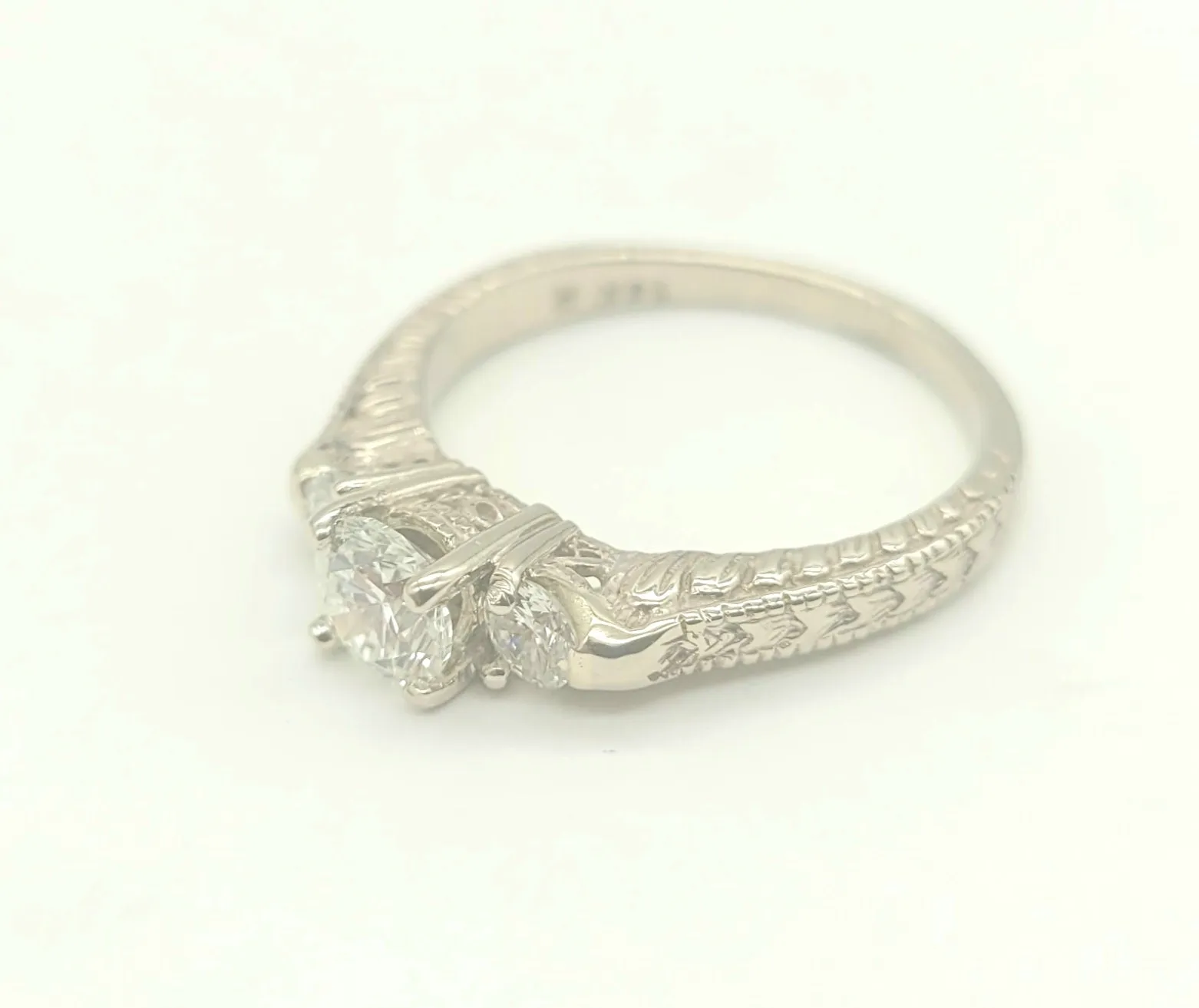 New 0.79 Carat Diamond Ring