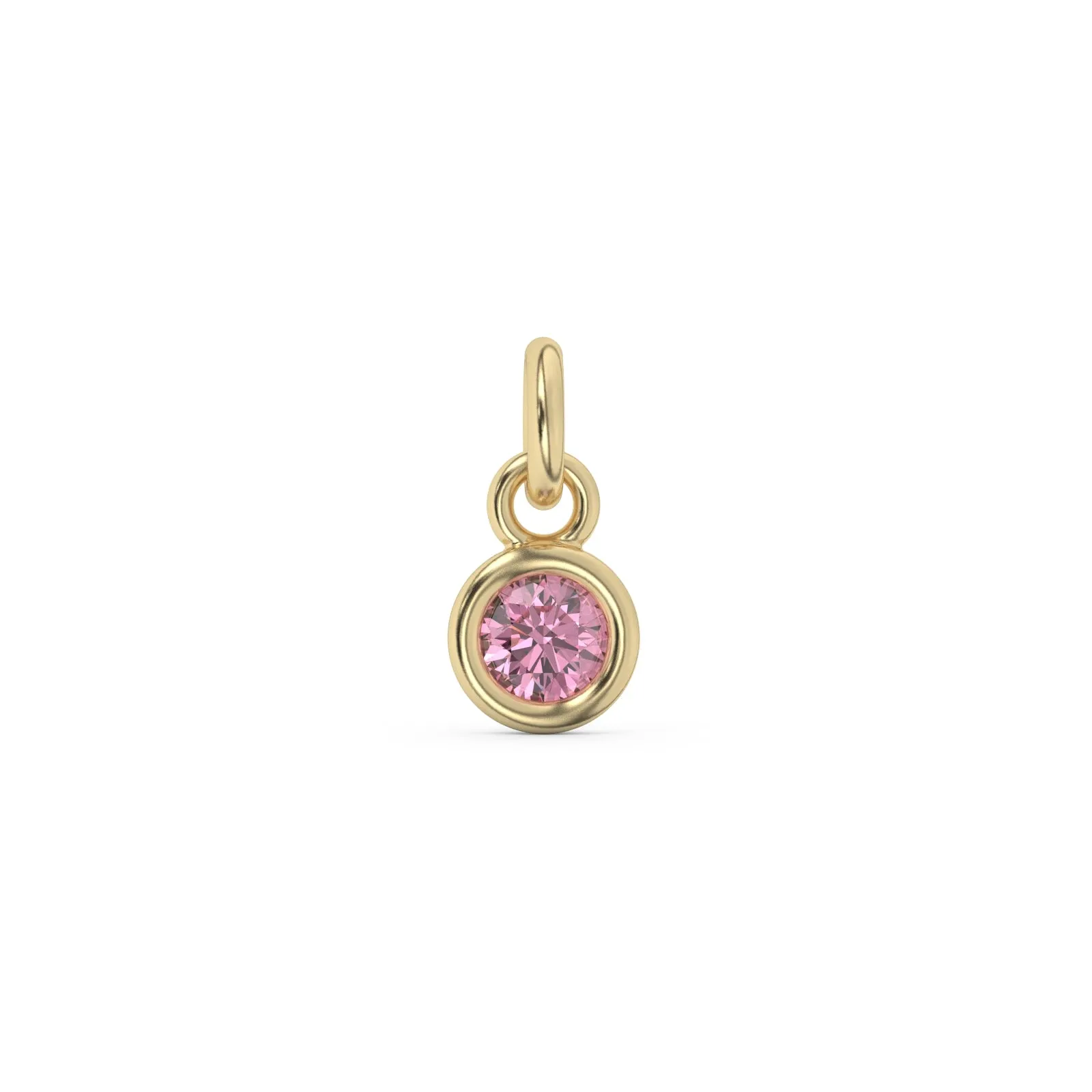 October Birthstone Charm | 10k Yellow Gold