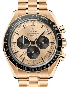 Omega Speedmaster Watch   310.60.42.50.99.002.With Yellow Gold Bracelet