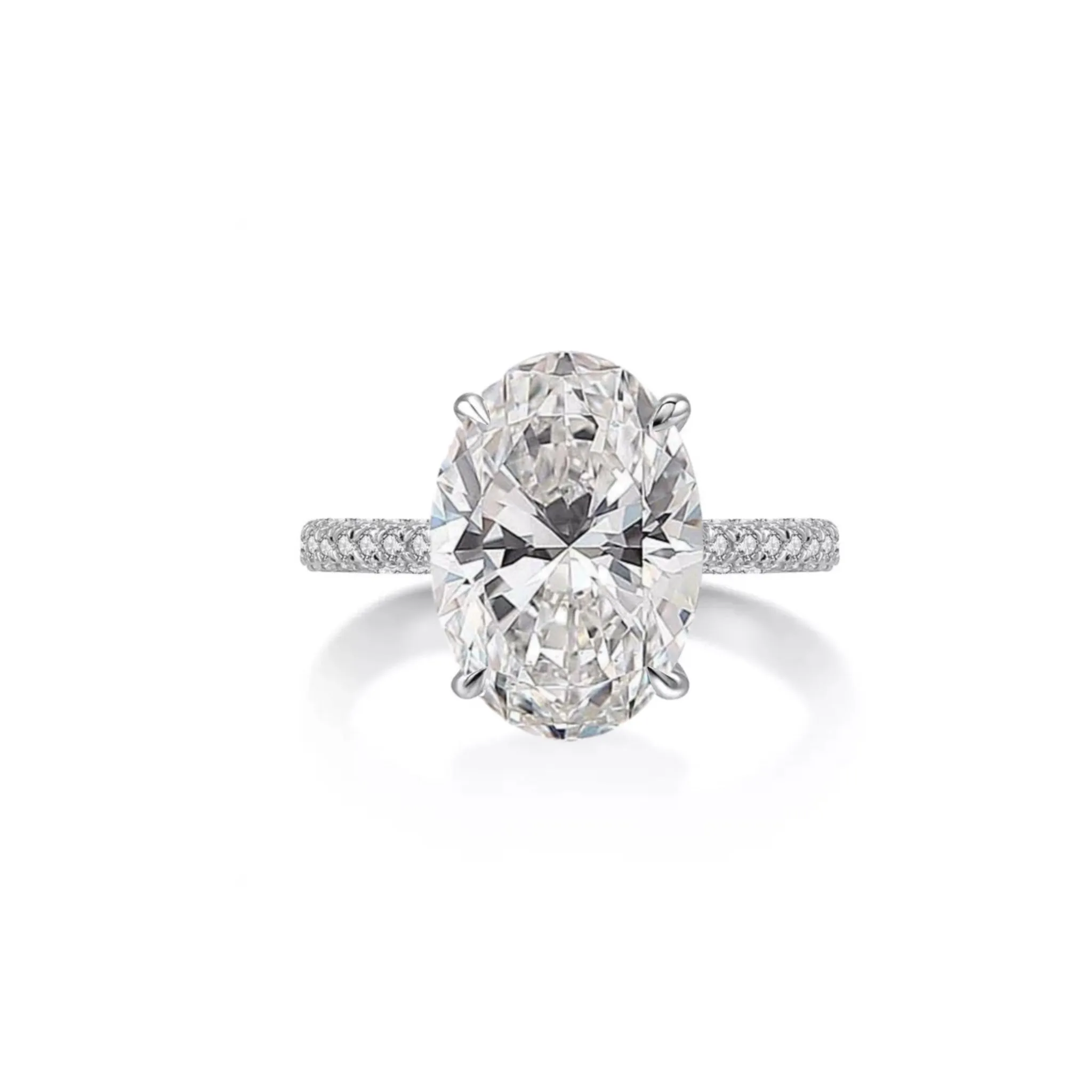 PAMELA MOISSANITE RING