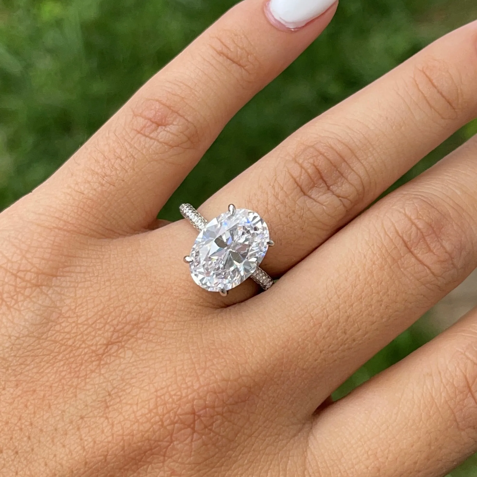 PAMELA MOISSANITE RING