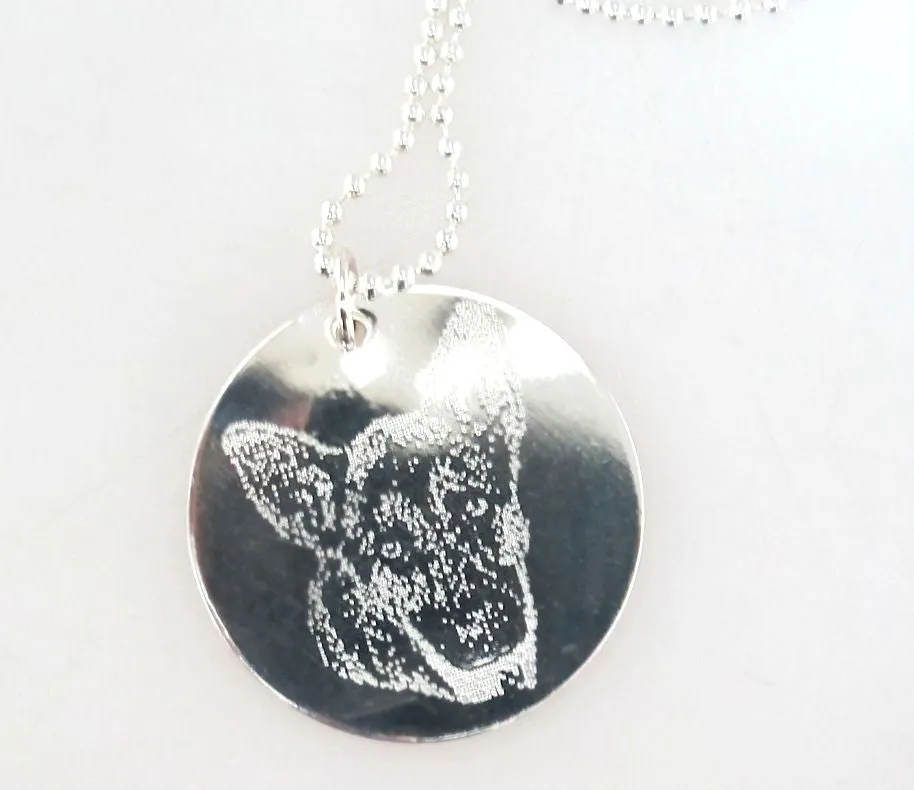 Pet Photo Necklace