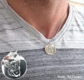 Pet Photo Necklace