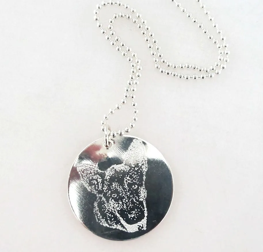 Pet Photo Necklace