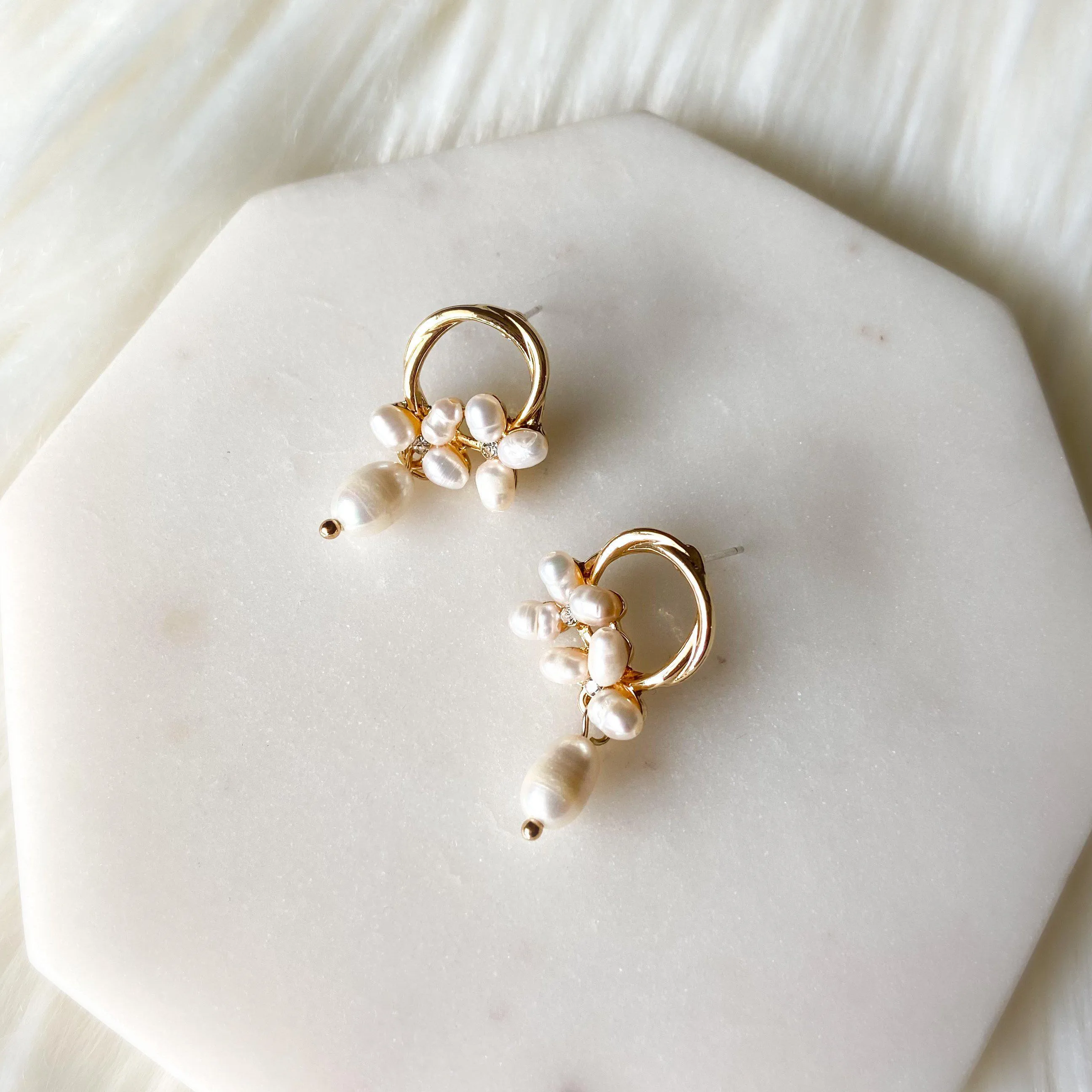 Promise Freshwater Pearl Earrings