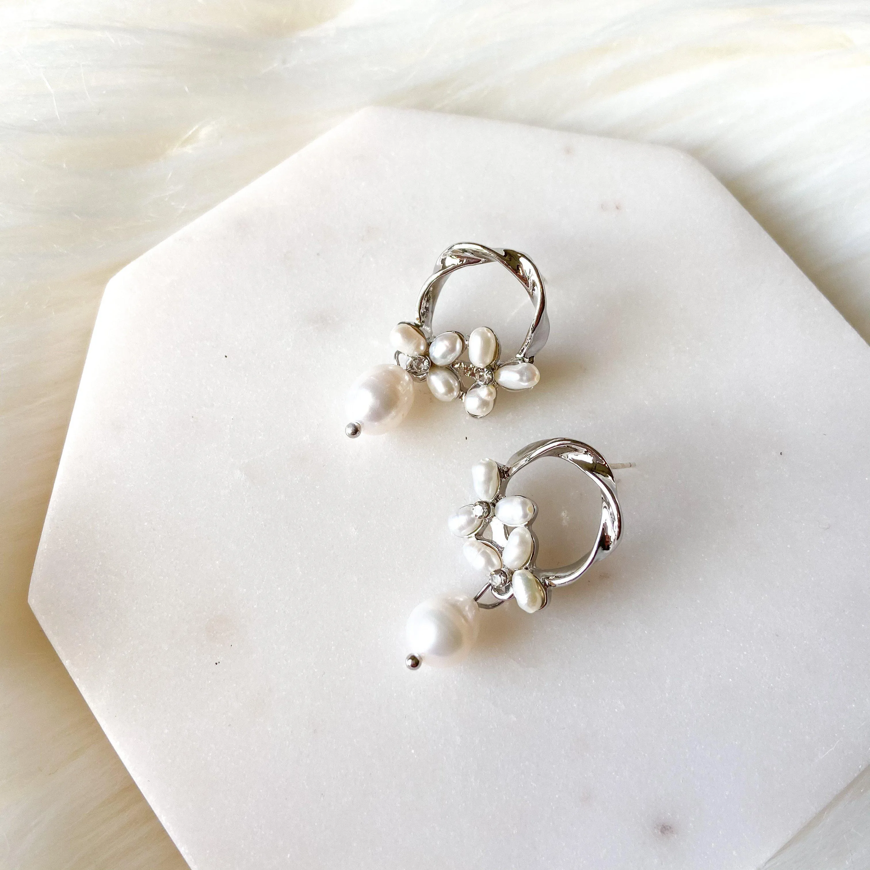 Promise Freshwater Pearl Earrings