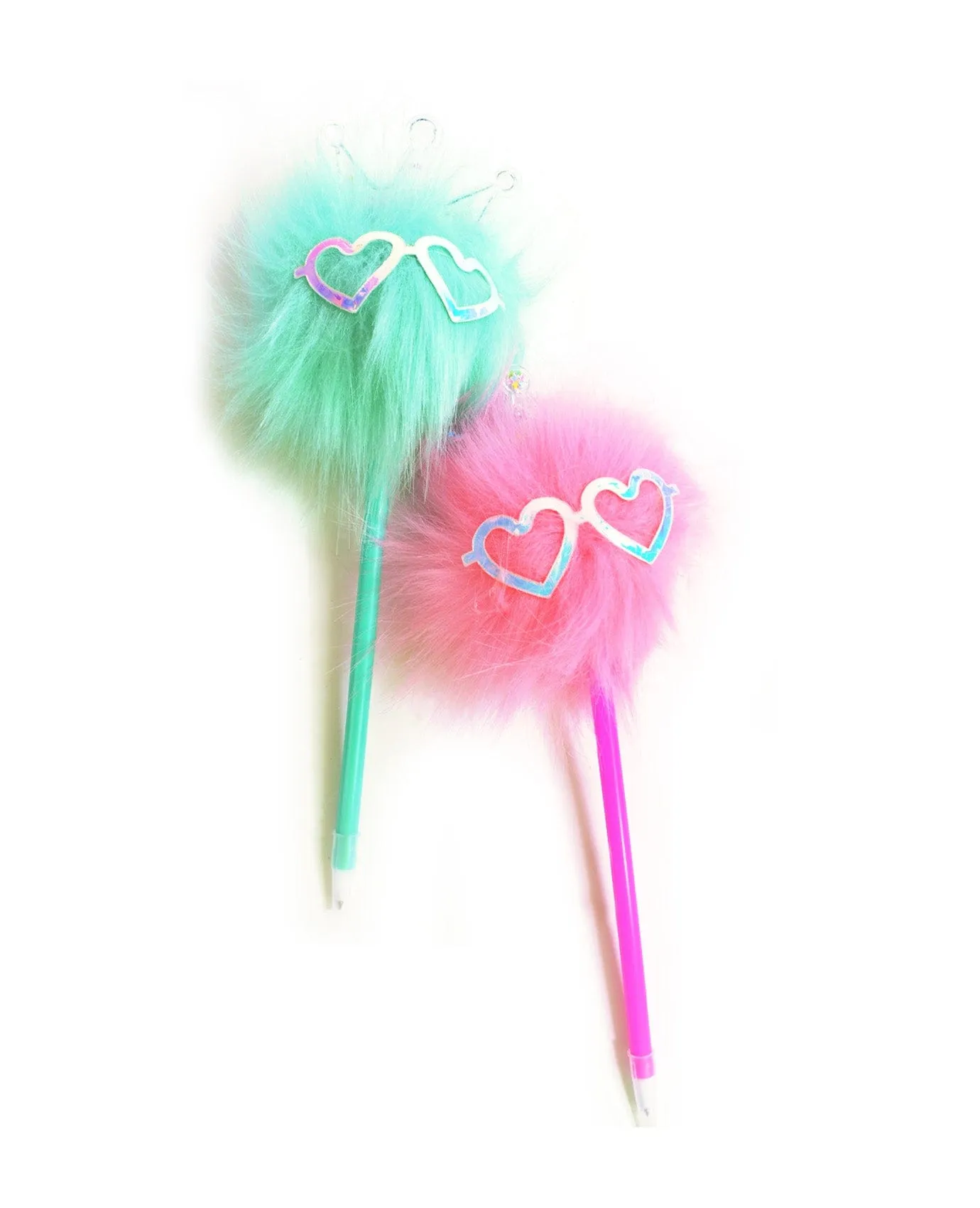 Queen Heart Pom Pom Pen