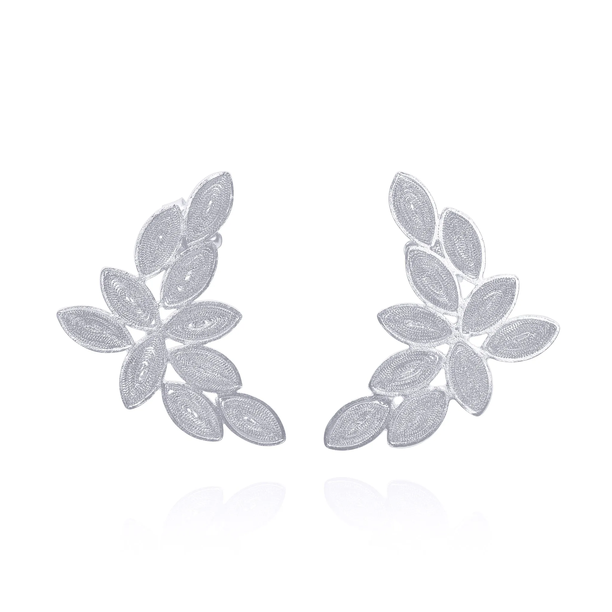 SALOMON SILVER SMALL EARRINGS FILIGREE