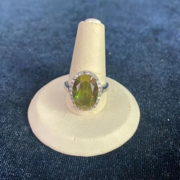 SmokyTopazSterling Ring