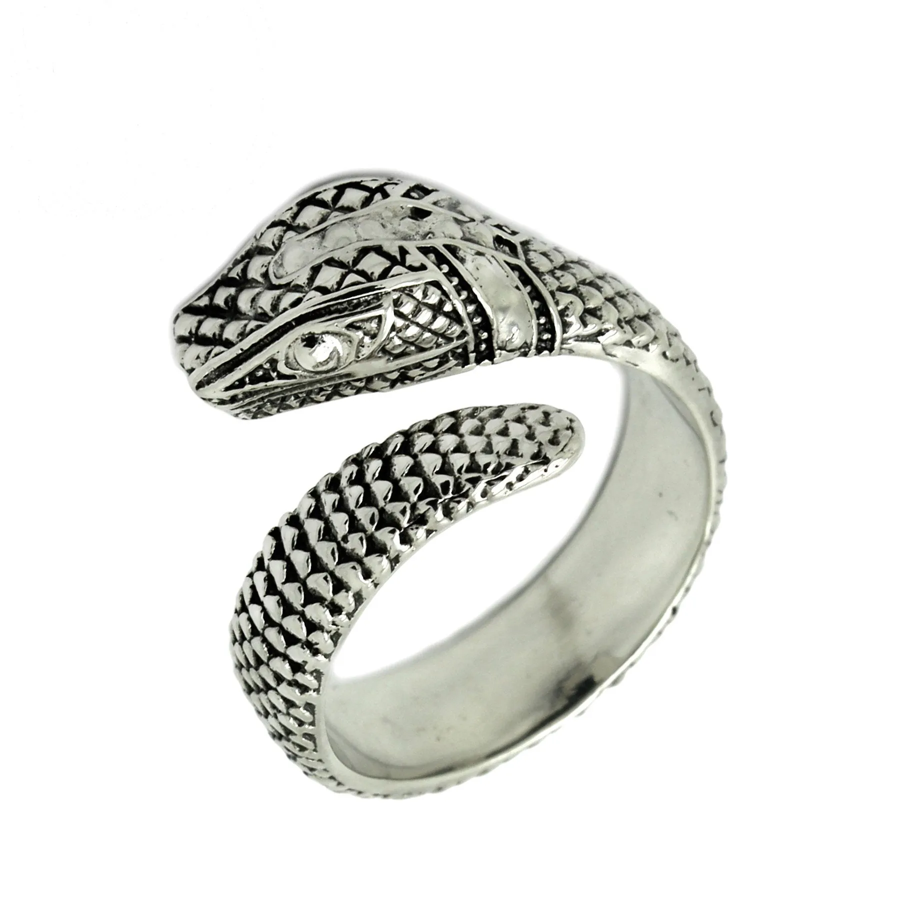 Snake Women's Ring Sterling Silver 925 SKU k618