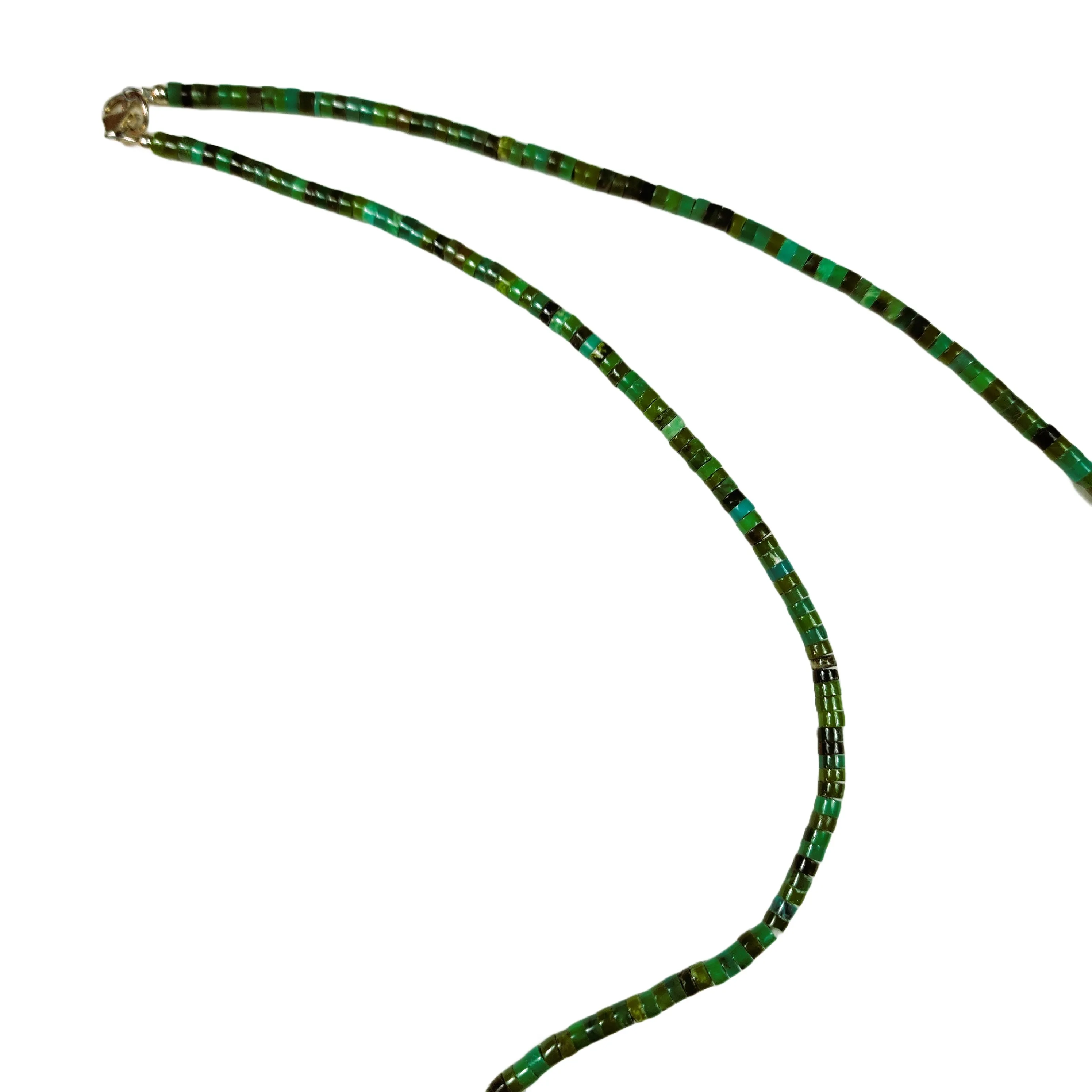 Springtime Green Necklace - 31.25 Long