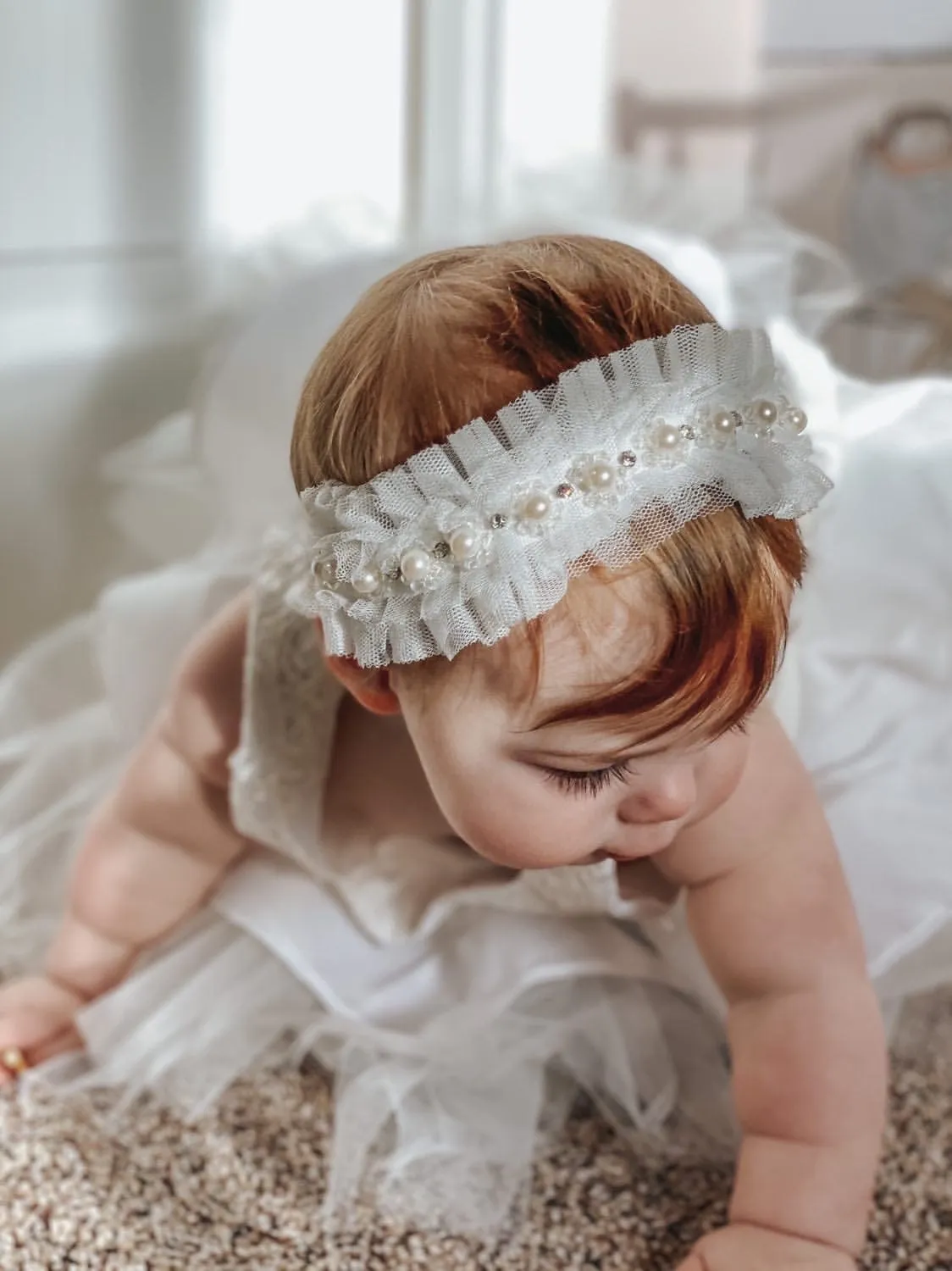 Sugar Plum Tulle Tutu Hair Sash