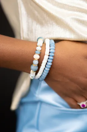 The Amalie Spirit Bracelet Stack by Annie Claire Designs