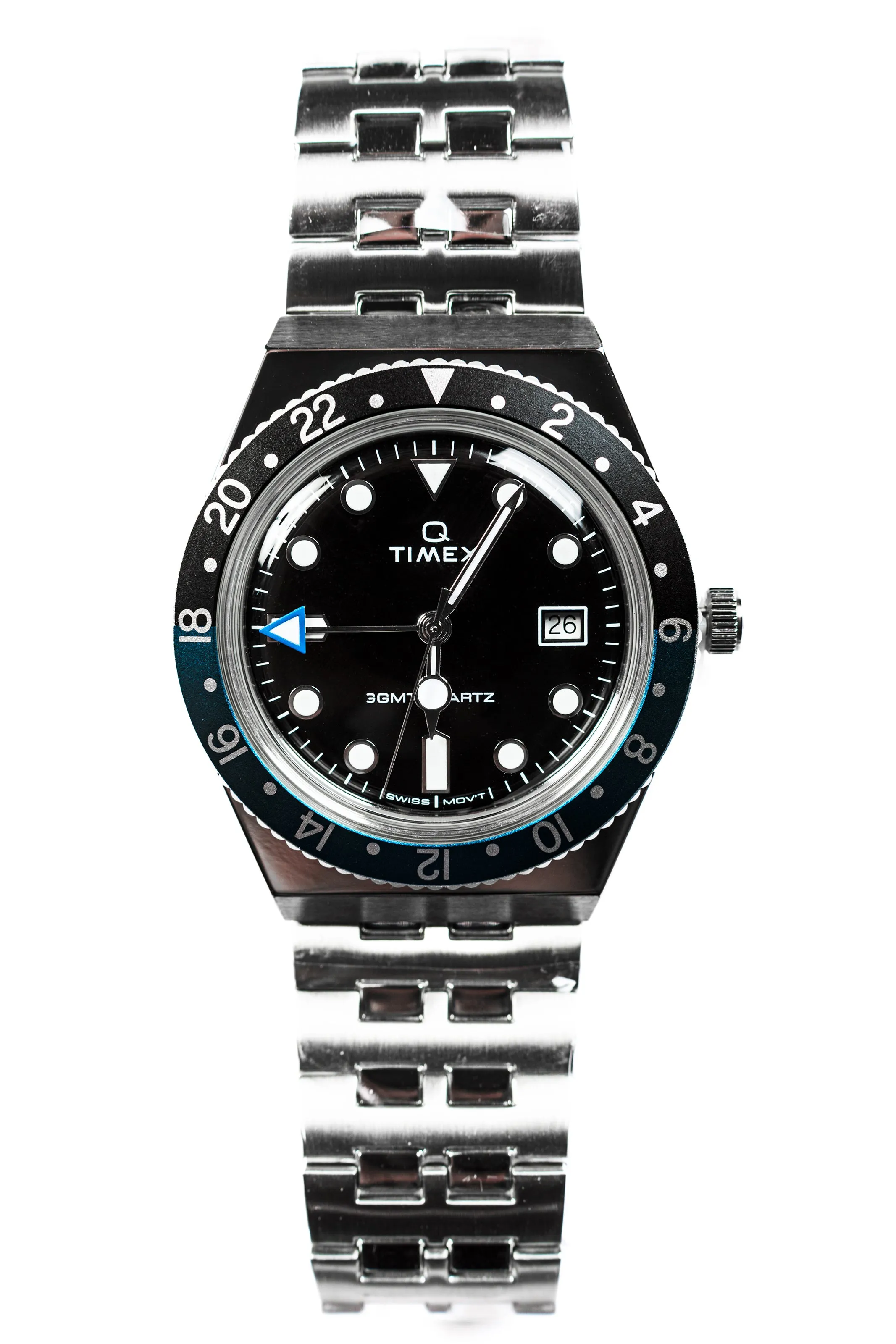 Timex Q Timex GMT 38mm Black