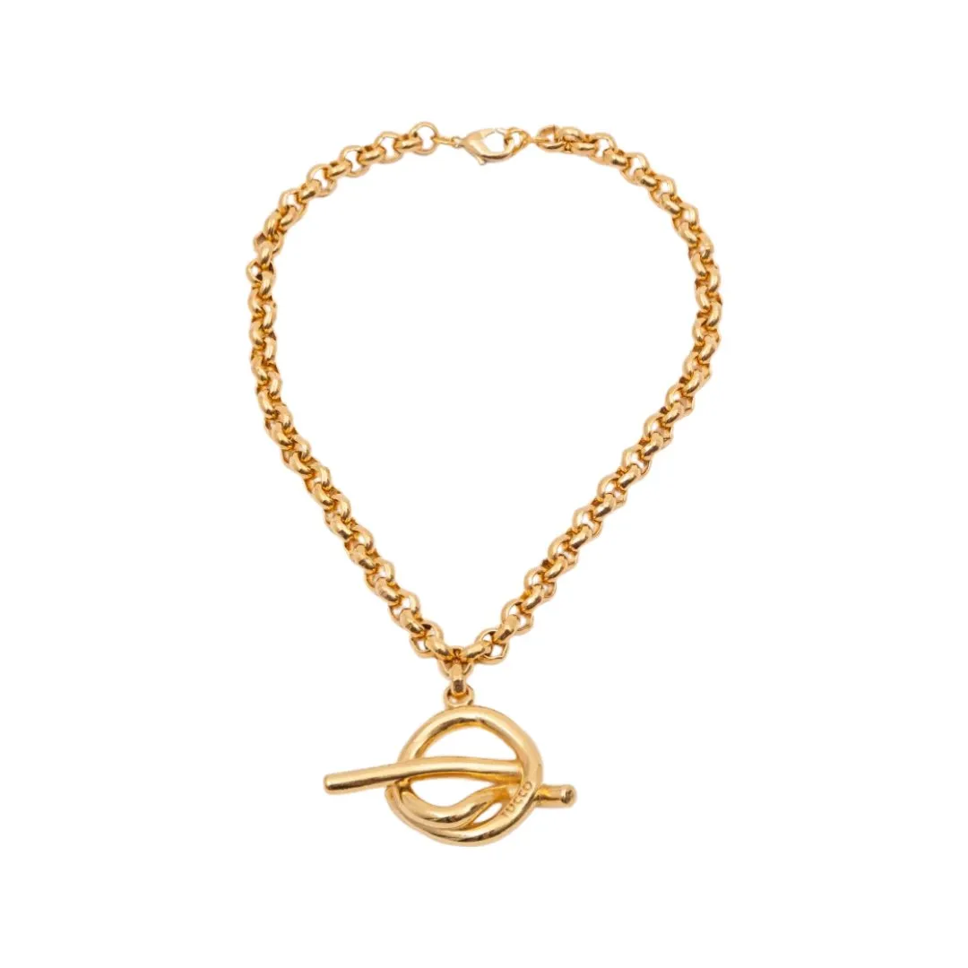 TUCCO SHORT GALAXY KNOT NECKLACE