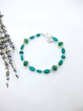 Turquoise Aventurine Bracelet - b340