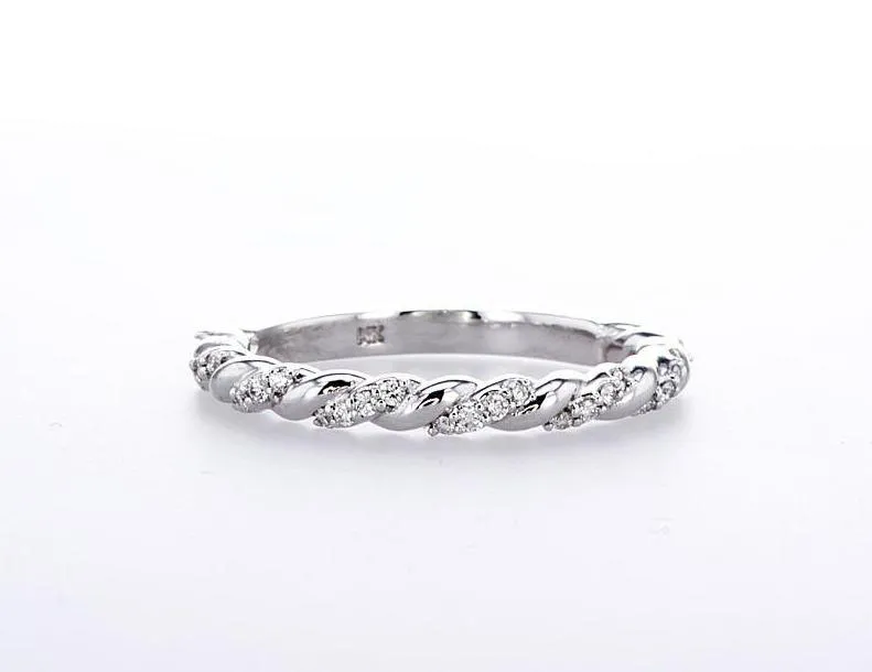 Twirly Diamond Ring (0.20Ctw)