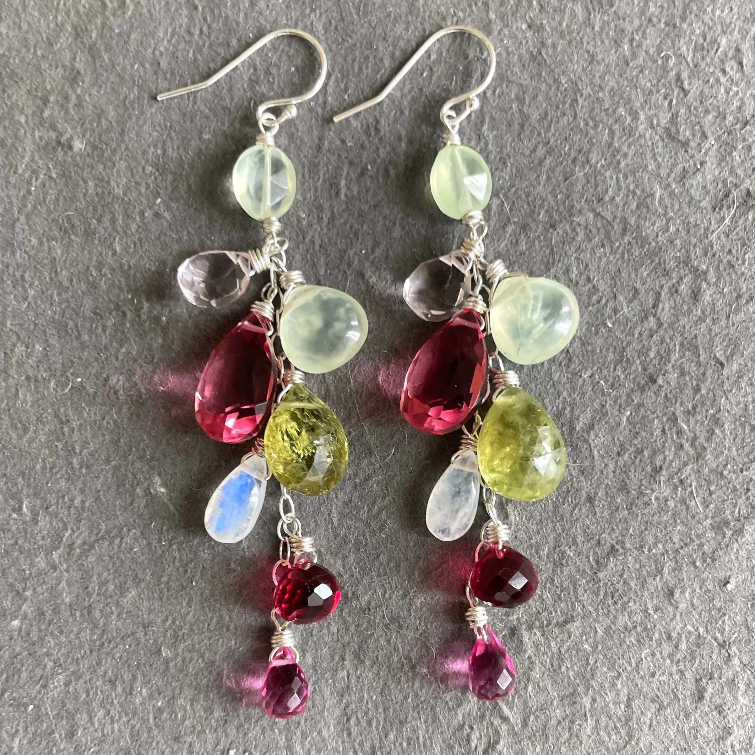 Watermelon Season Cascade Earrings