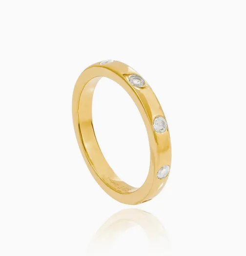 Whitney Stacking Ring in Gold