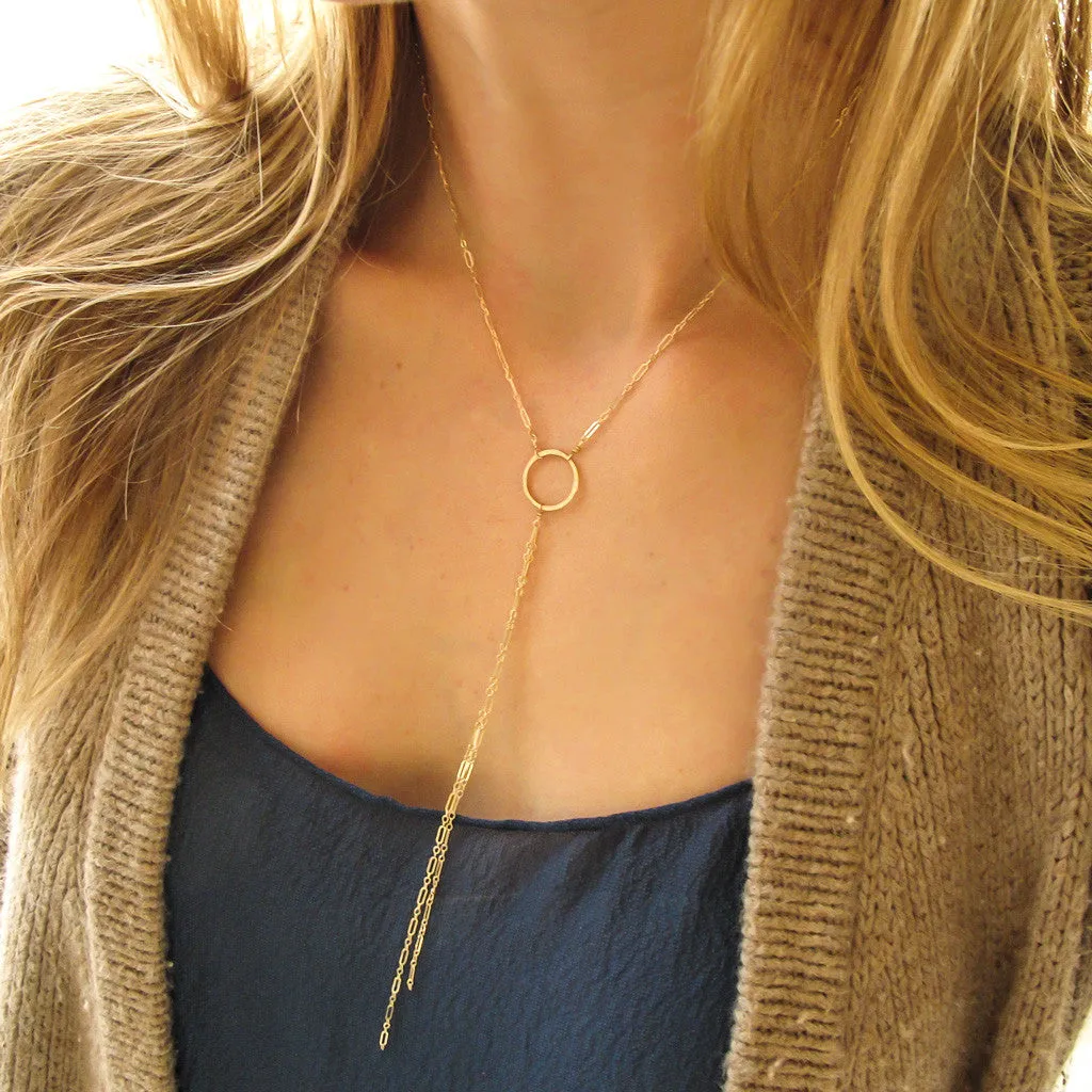 Y Necklace - Small Bolo