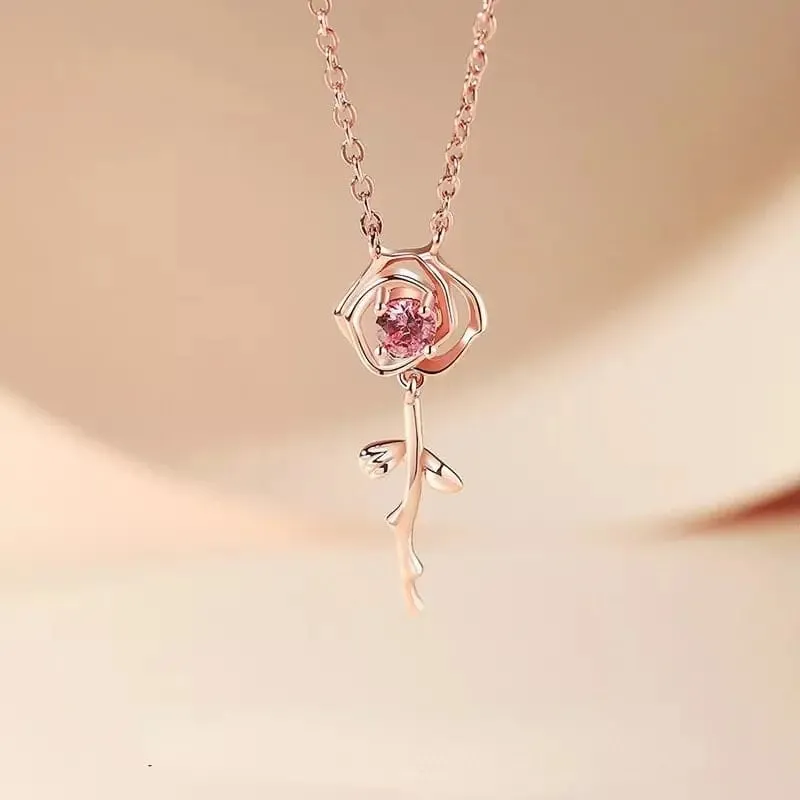 You Are My Rose Necklace W418